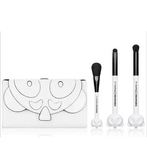 New MAC Nicopanda Brush Bag 3 brush kit 461 536 531 Limited Edition Panda